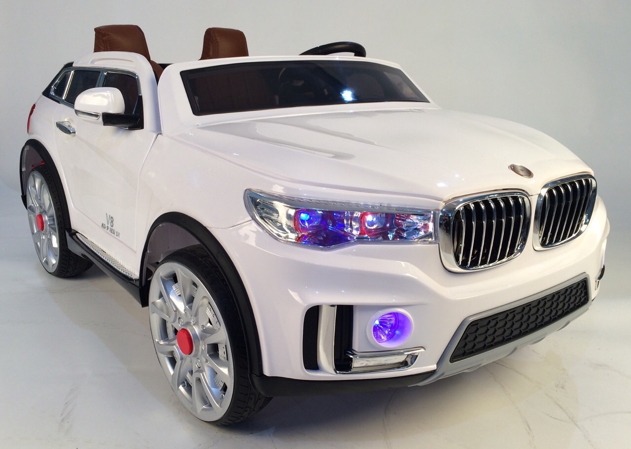 Детский двухместный электромобиль BMW M333MM с дистанционным управлением.